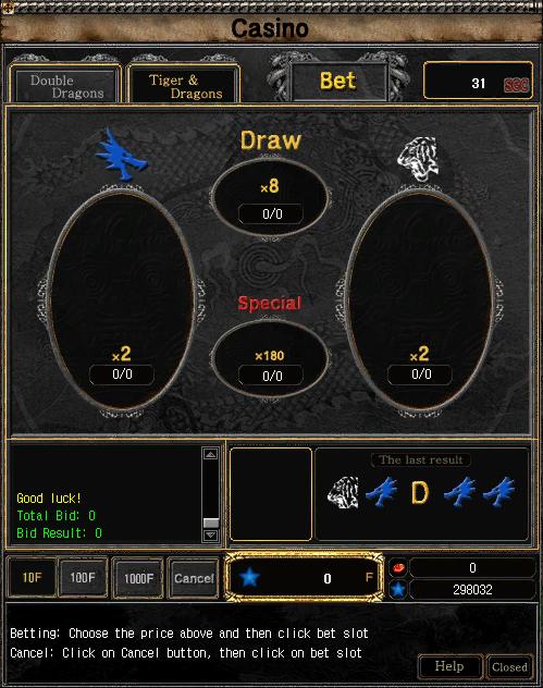 Casino - Tiger & Dragons